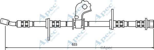 APEC BRAKING Jarruletku HOS3437